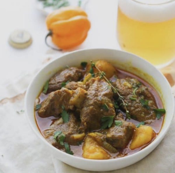 Curry Goat, (Large Tray)