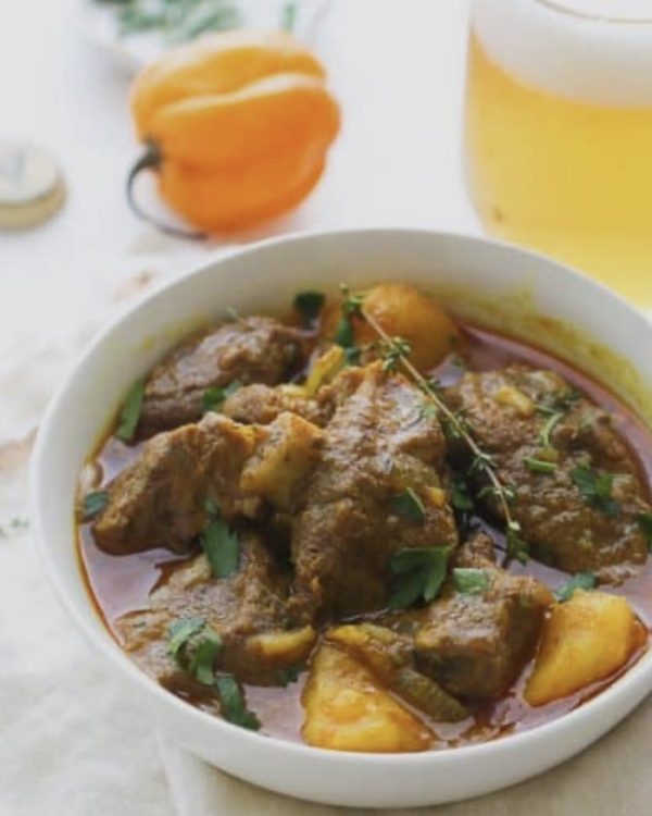 Curry Goat, (Large Tray)