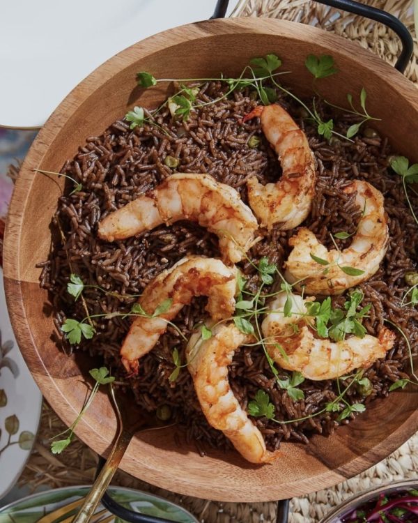 Haitian Black Rice, (Large Tray)