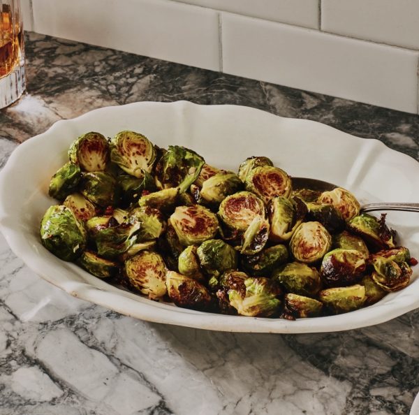 Garlic Butter Brussels Sprouts