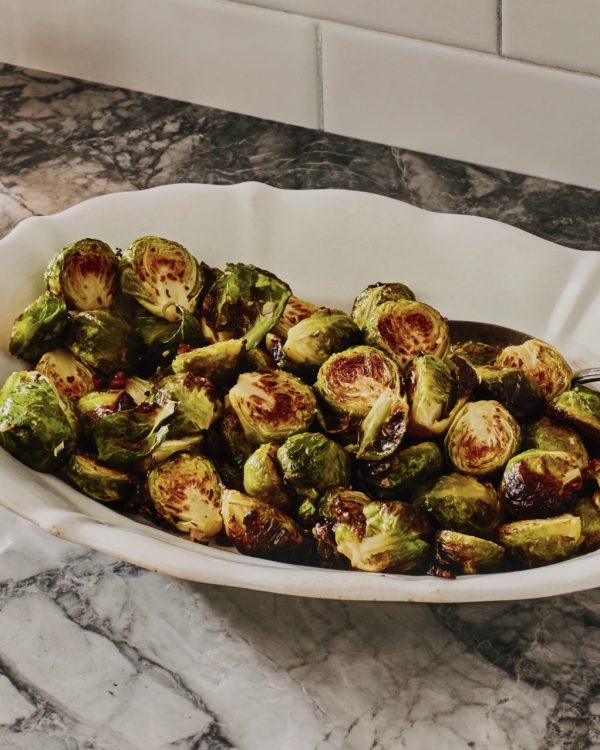 Garlic Butter Brussels Sprouts