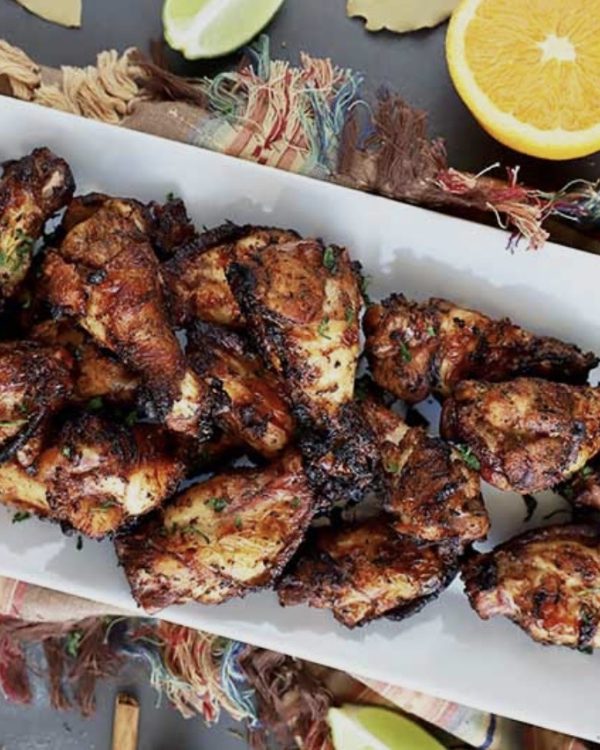 Jerk Chicken Wings, (Large Tray)