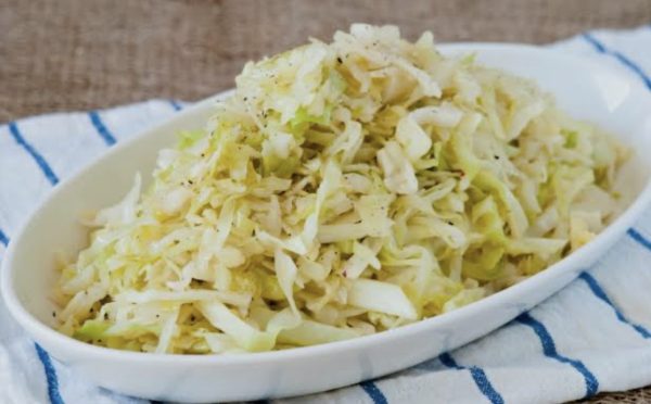 Braised cabbage